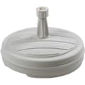 Miniatyrbild 1 av 3: Parasollbas - EDA - Diam. 43 cm - Vit - Robust polyeten