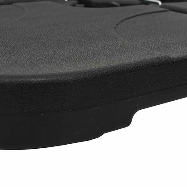 Bärbar parasollfot sand/vattenfylld 60 L