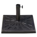 Miniatyrbillede 1 af 9: Paraplystativ, 47x47x32 cm, Sort