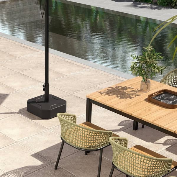 Paraplyholder, 45x45x25 cm, Sort