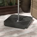 Miniatyrbillede 2 af 9: Paraplyholder, 80x80x13 cm, Sort