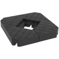 Miniatyrbillede 1 af 9: Paraplyholder, 80x80x13 cm, Sort