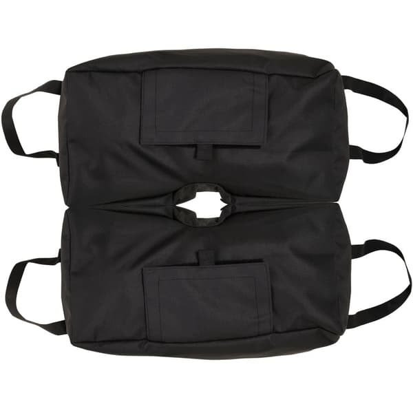 Paraplystativ, Sandsack Markedsparaplystativ, 50x25x18 cm, Sort
