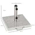 Miniatyrbillede 3 af 9: Mobil Paraplystativ, 28kg, 42x42x36 cm