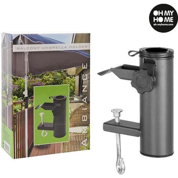 Stöd för Parasol - Oh My Home - Balkong - Metall - Justerbar - Max diameter 38 mm