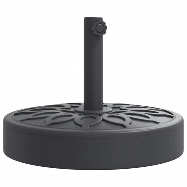 Parasollfot för Ø38 / 48 mm stolpar 25 kg rund