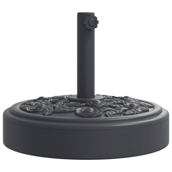 Parasollfot för Ø38 / 48 mm stolpar 25 kg rund