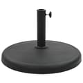 Miniatyrbild 2 av 2: Parasollfot rund polyresin 19 kg svart