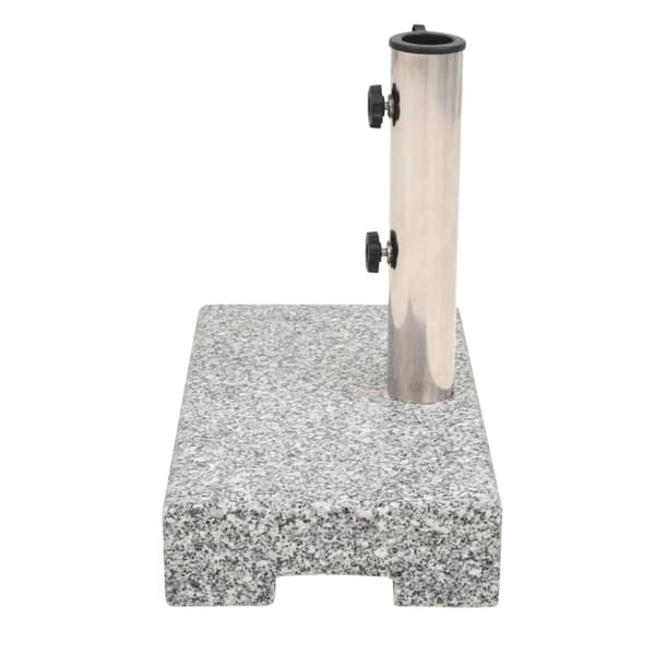 Parasollfot granit rektangulär 25 kg