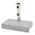 Miniatyrbild 1 av 2: Parasollfot granit rektangulär 25 kg