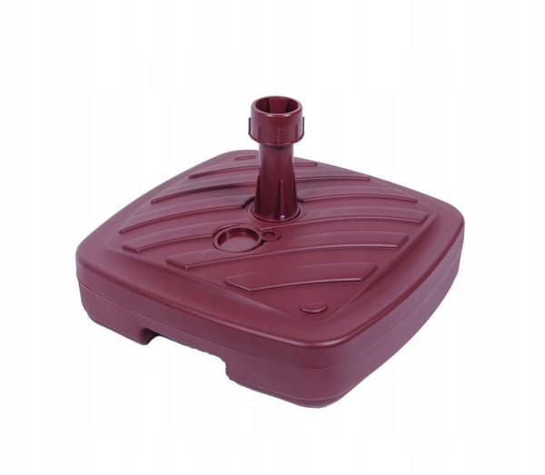 Haveparasolholder 40x40x10cm bordeaux