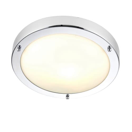Portico krom loftslampe IP44 40W