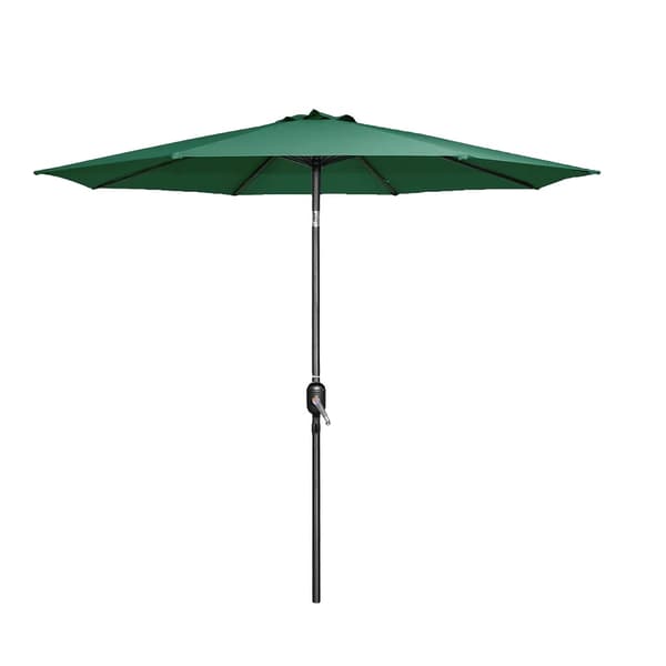 Udendørs Parasol, 270 cm Størrelse, UV Beskyttelse, Justerbar Tilt Funktion,3