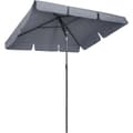 Miniatyrbild 1 av 2: Parasol Tält Solparaply, UPF 50+ Solskydd, Regnskydd, Höjdjusterbar,Grå