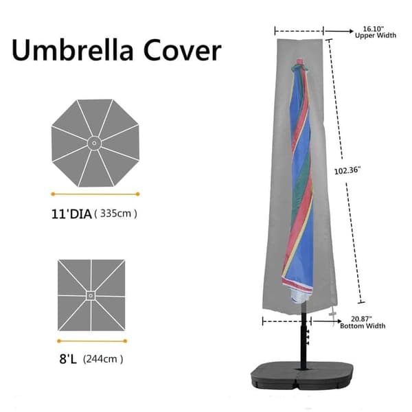 OBOSOE Aurinkovarjosuoja – Aurinkovarjoille 280 cm asti | Yleismaailmallinen
