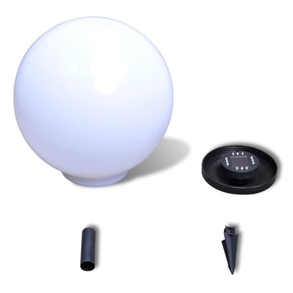 vidaXL Utendørs LED-lampe for hagesti 40 cm med jordplugg