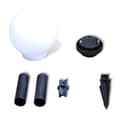 Miniatyrbild 5 av 6: vidaXL Utomhuslampor 4 st LED 15 cm med markspett