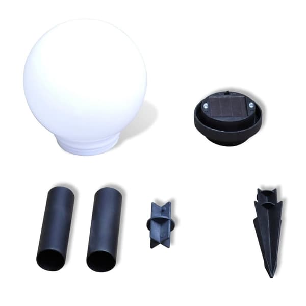 vidaXL Utomhuslampor 4 st LED 15 cm med markspett