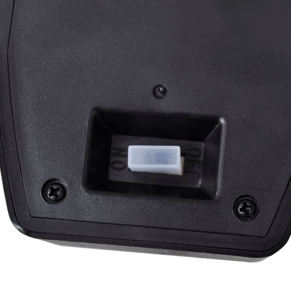 vidaXL Soldriven vägglampa med rörelsesensor 2 st