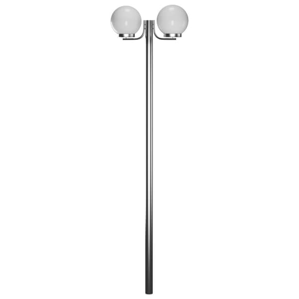 vidaXL Trädgårdslampa 2 lampor 220 cm