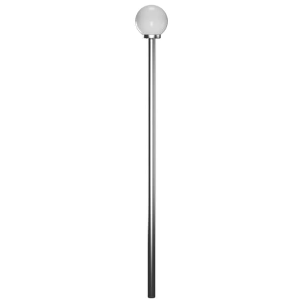 vidaXL Trädgårdslampa 2 lampor 220 cm