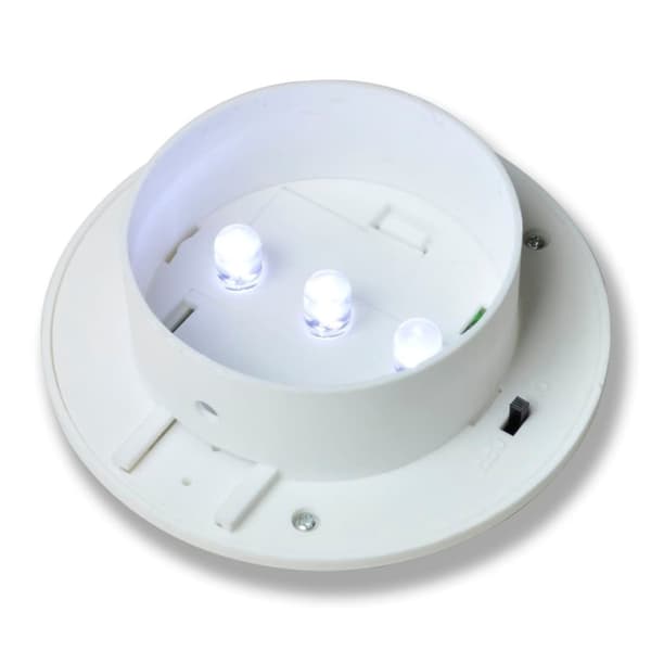 vidaXL Ytterbelysning LED Vit 6-pack Solcell