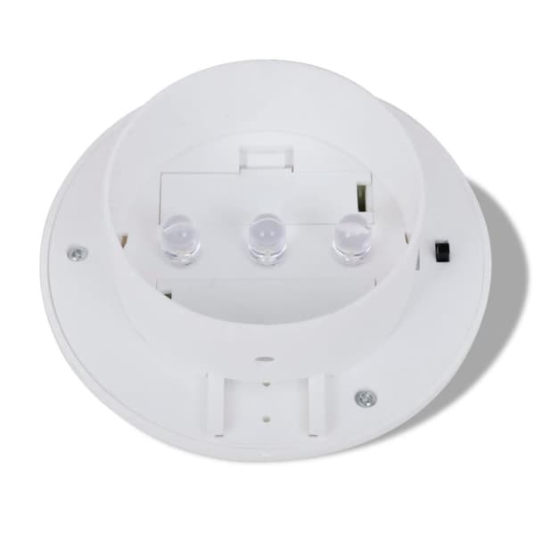vidaXL Ytterbelysning LED Vit 6-pack Solcell