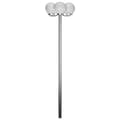 Miniatyrbilde 1 av 5: vidaXL Hagelyktestolpe 3 lamper 220 cm