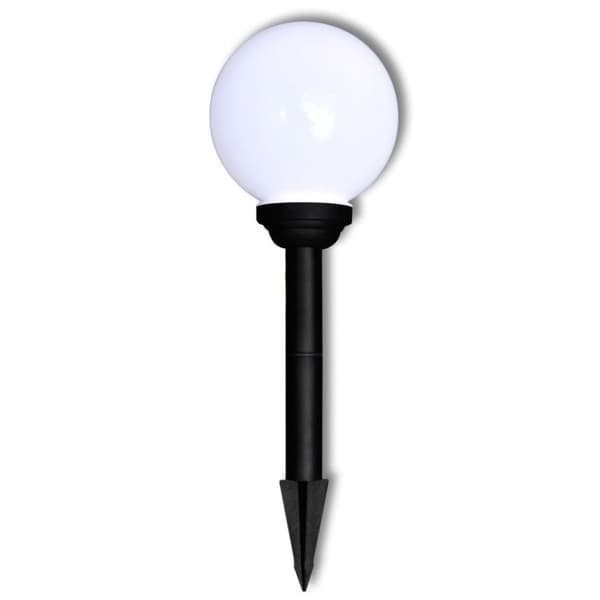 vidaXL udendørslamper 3 stk. LED 20 cm med jordspyd