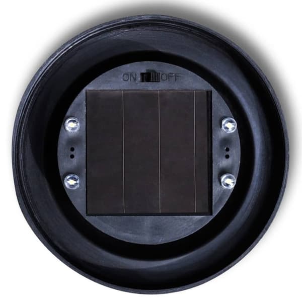 vidaXL udendørslamper 3 stk. LED 20 cm med jordspyd