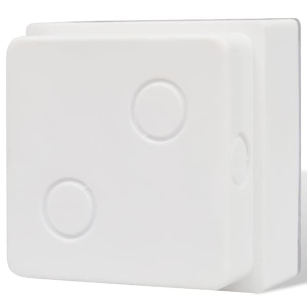 vidaXL 2 LED nedfelte lys 100 x 100 x 68 mm