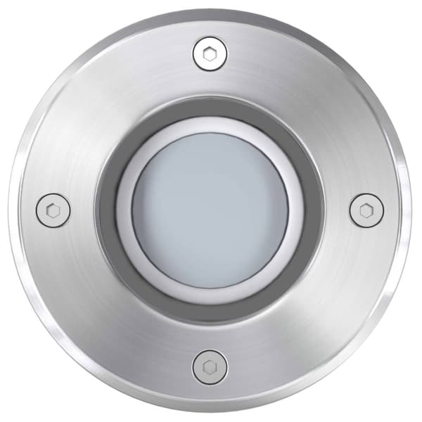 vidaXL LED-nedgravningsspots 3 stk. rund