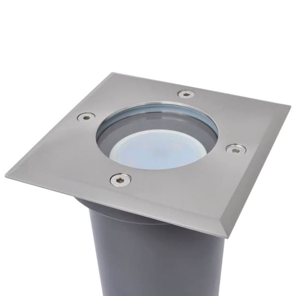vidaXL LED-nedgravningsspots 3 stk. firkantet