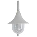 Miniatyrbillede 2 af 3: vidaXL havevæglampe E27 42 cm aluminium hvid