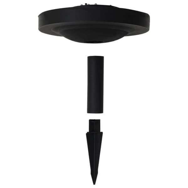 vidaXL Utendørs sollampe 2 stk LED kuleformet 50 cm RGB
