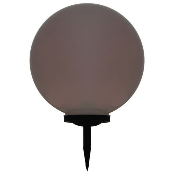 vidaXL Utendørs sollampe 2 stk LED kuleformet 50 cm RGB