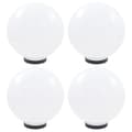 Pikkukuva 1 / 6: vidaXL LED-pallovalaisimet 4 kpl 30 cm akryyli