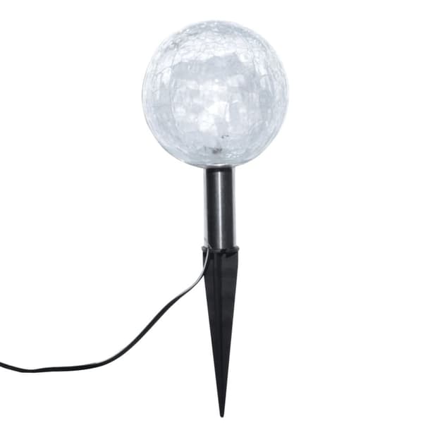 vidaXL havelamper 6 stk. LED med jordspyd og solpaneler