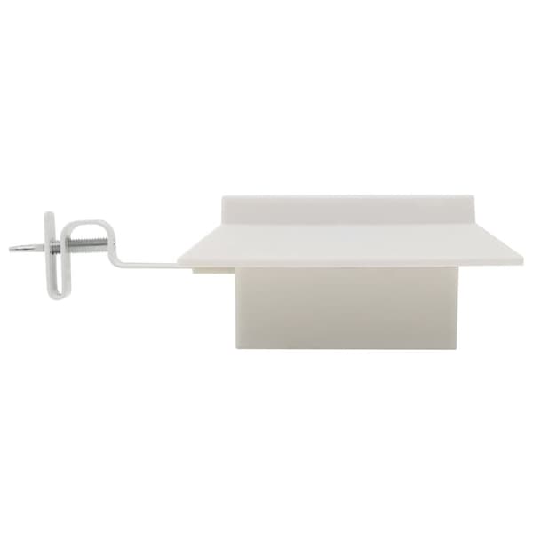 vidaXL Ulkoaurinkokennovalaisin 12 kpl LED neliö 12 cm valkoinen