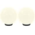 Pikkukuva 3 / 6: vidaXL LED-pallovalaisimet 4 kpl 20 cm akryyli