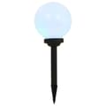 Miniatyrbilde 3 av 10: vidaXL Utendørs sollampe 6 stk LED kuleformet 20 cm RGB