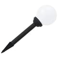 Miniatyrbilde 7 av 10: vidaXL Utendørs sollampe 6 stk LED kuleformet 20 cm RGB