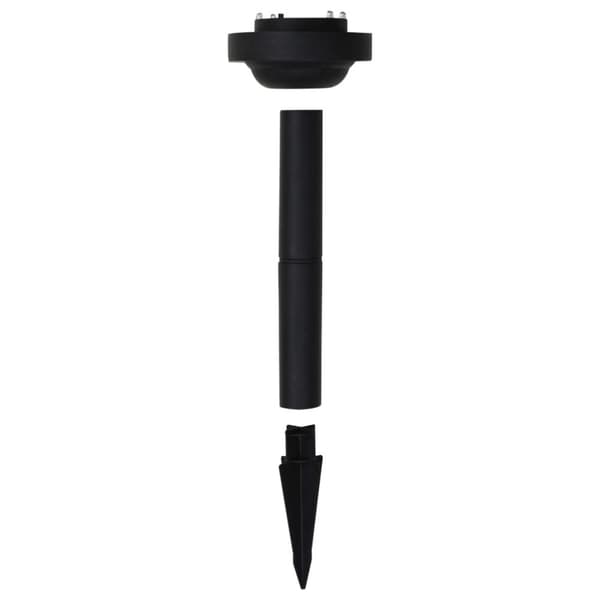 vidaXL LED-solcellelamper 2 stk. 30 cm rund RGB-farver