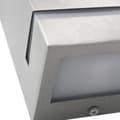 Miniatyrbillede 6 af 6: vidaXL udendørs væglamper 2 stk. 35 W rektangulær sølvfarvet