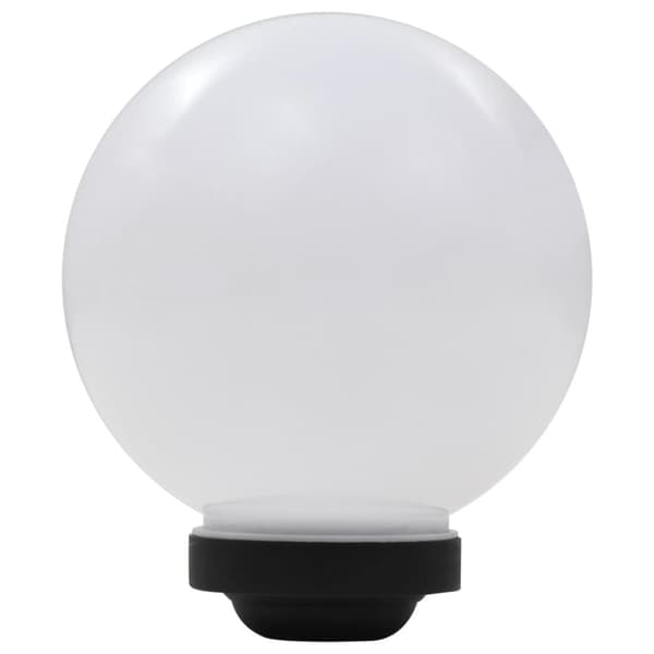 vidaXL Sollampa LED set 3 st sfäriska 20 cm RGB