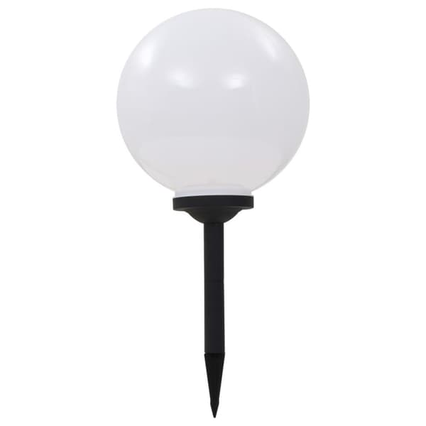 vidaXL Utendørs sollampe 2 stk LED kuleformet 30 cm RGB