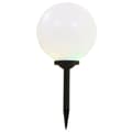 Miniatyrbilde 2 av 10: vidaXL Utendørs sollampe 2 stk LED kuleformet 30 cm RGB