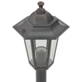 Miniatyrbilde 6 av 6: vidaXL Hagelyktestolpe E27 110 cm 6 stk aluminium bronse
