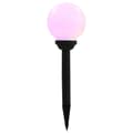 Miniatyrbild 5 av 10: vidaXL Sollampa LED set 4 st sfäriska 15 cm RGB