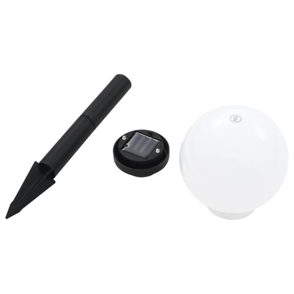 vidaXL Sollampa LED set 4 st sfäriska 15 cm RGB